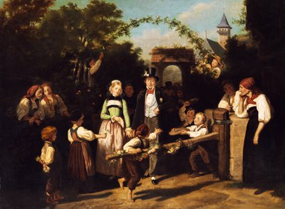 Reception of the Wedding Couple by Theodor Schüz